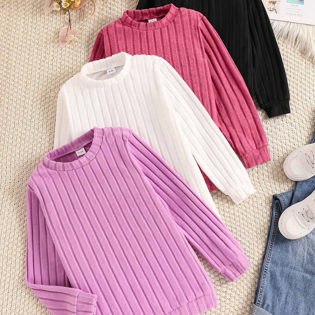 Girls' Clothing 4-Piece Set: Comfortable and Versatile
