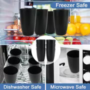 6pcs Unbreakable PP Cups, Drinking Glasses, Durable and Stackable for Coffee, Juice, and Water. Lightweight — view 4