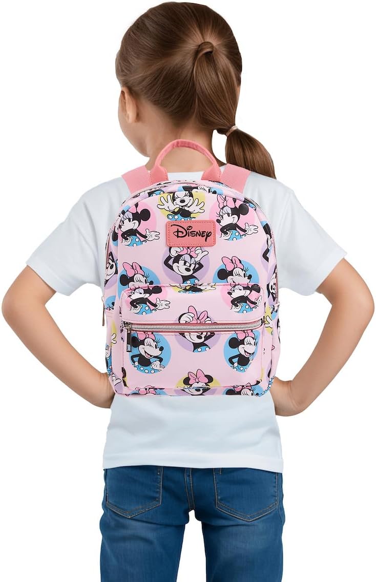 Disney's Minnie Mouse Classic All-Over Print 11" Mini Backpack