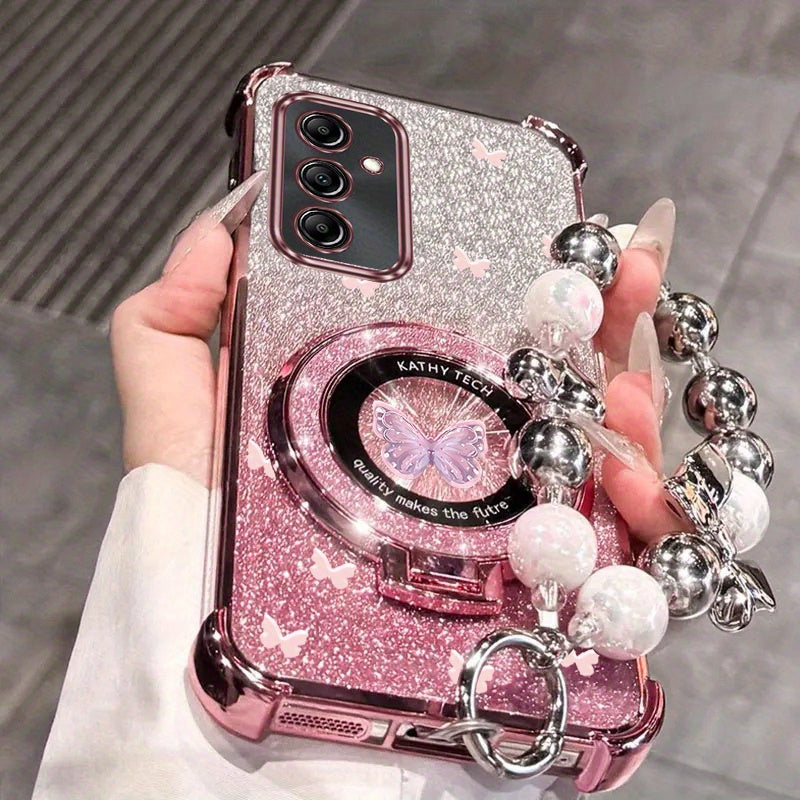 Carry It Like a Clutch | Pearl Butterfly Case, Samsung Galaxy A35 — view 13 of 15