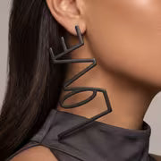 1 Pair of New Creative European and American Style Exaggerated Casual Trendy LOVE Letter Simple Fashion — view 7