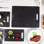 3pcs/SET Kitchen Chopping Board, Two -color Large, Medium, Small -sized 3 -piece Set Of Cutting Board, Excluding — view 3