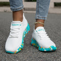 New Fly-Ribbed Mesh Footwear - Trendy Casual Sports Platforms, Low-Top Large-Size Athletic Shoes, Running Footwear, Everyday Shoes