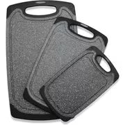 3pcs Cutting Board, Non-Slip Kitchen Chopping Boards with Juice Groove-Friendly, & Easy, Durable Boards for — view 6