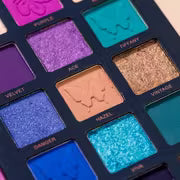 The Slow Blink | 18-Shade Eyeshadow Palette with Matte, Shimmer, Glitter, Metallic & Satin Finishes