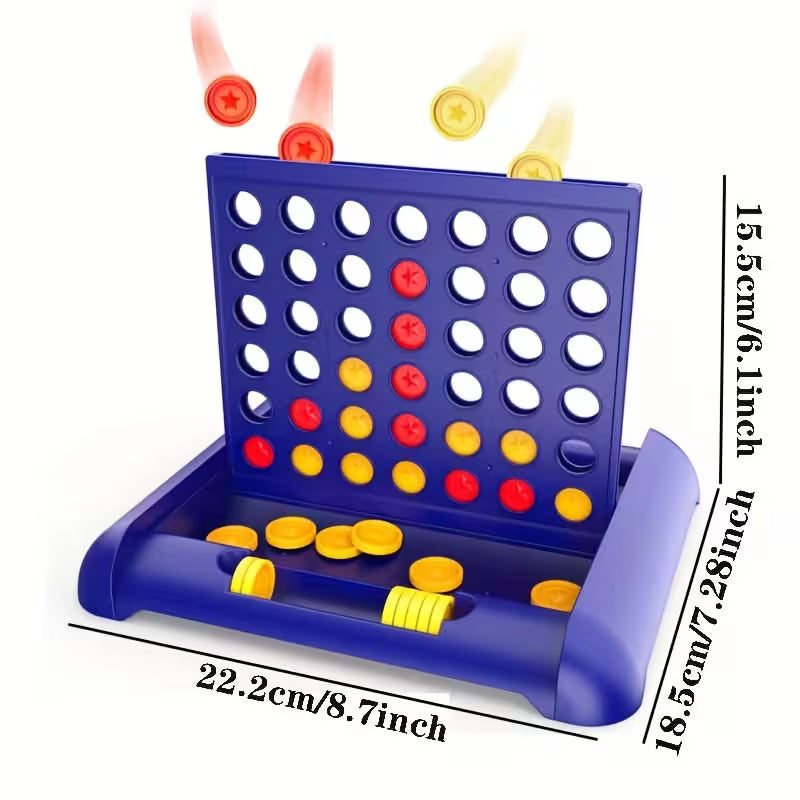 [1pc Classic Game] 1pc Classic Four in a Row Game | Family Entertainment, Ideal Gift for — view 10