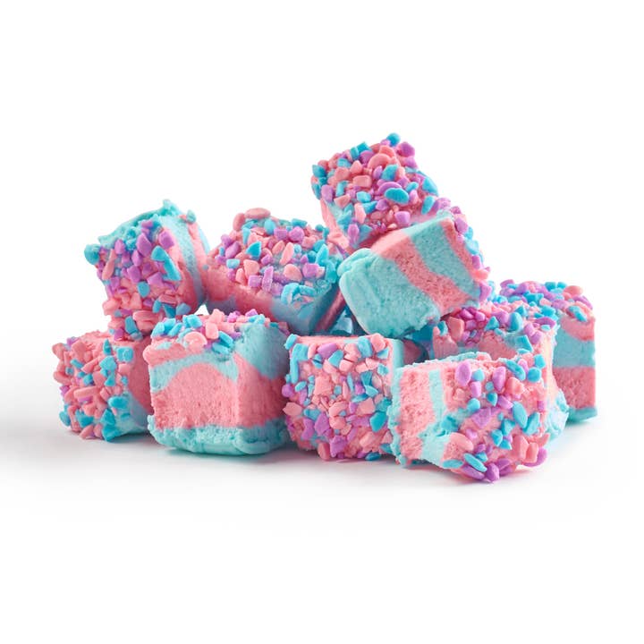 Cotton Candy Marshmallow Bites