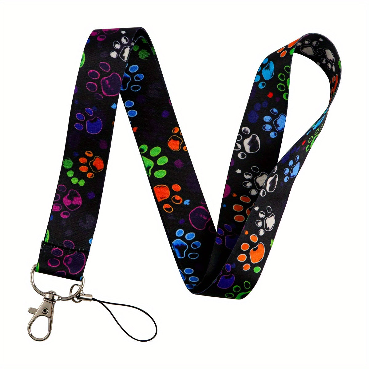 1pc Neck Strap Lanyard Suitable for Keys Chain, ID Cards, Phone Straps, USB Badge Holders, Perfect As Gifts