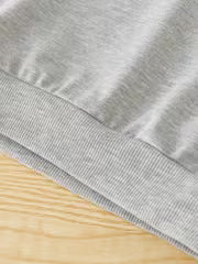 Girl's Bow Print Sweet Casual Versatile Spring/Autumn Sweatshirt — view 6