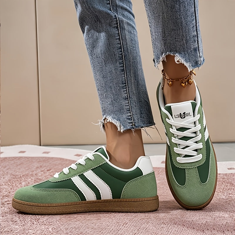 Fashionable Trendy Women's Casual Sneakers, Low-top Large Size Sneakers That Are Comfortable for Long-term Wear, Versatile for Campus, Dates, and Outdoor Hiking, Suitable for All Seasons, with Comfortable Soft Soles, Women Shoes