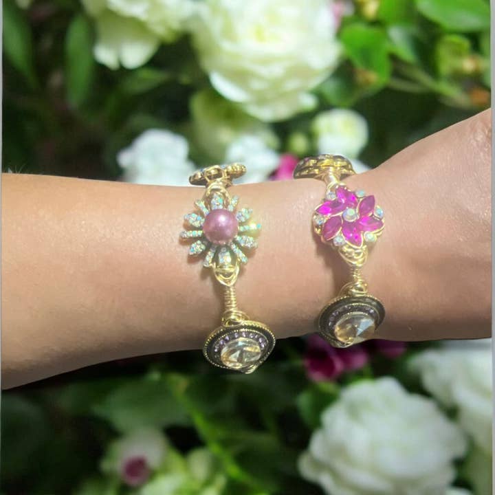Glamour Girl Gold Bangles — view 2