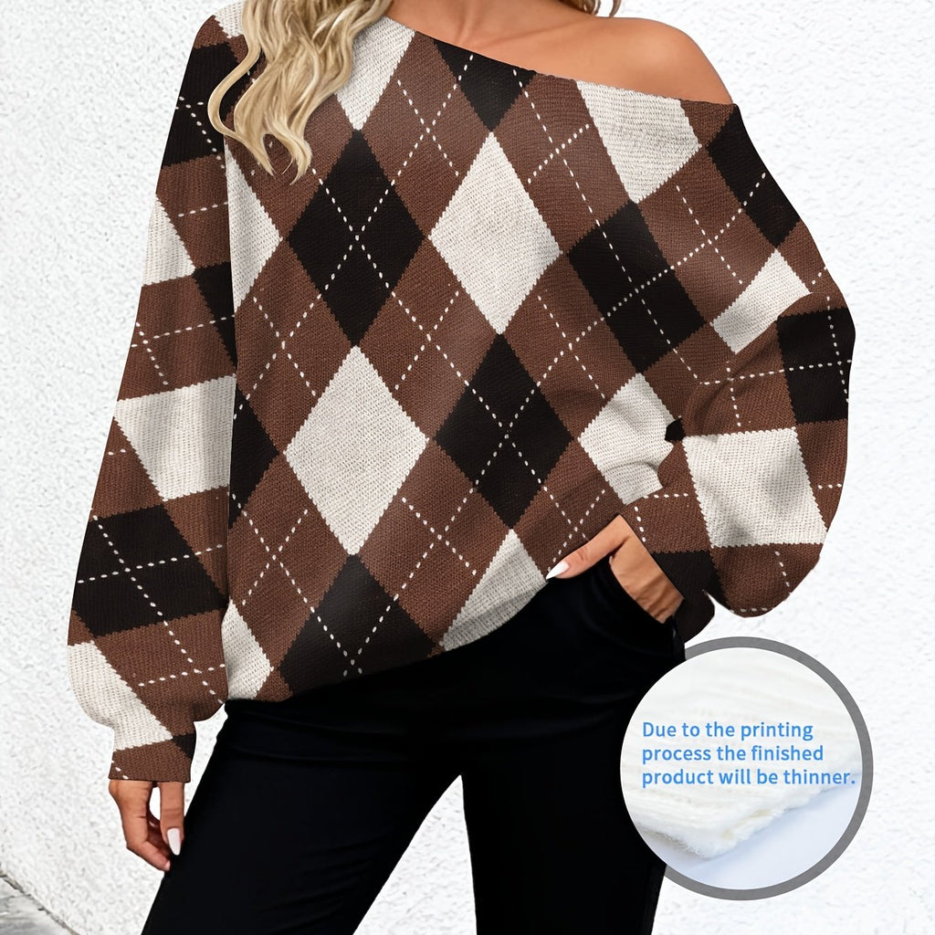 Lightweight Off-the-Shoulder Sweater