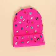 [Versatile Rhinestone Hat] A Versatile Hat Featuring Sparkling Rhinestone Embellishments. Rhinestone Colors — view 10
