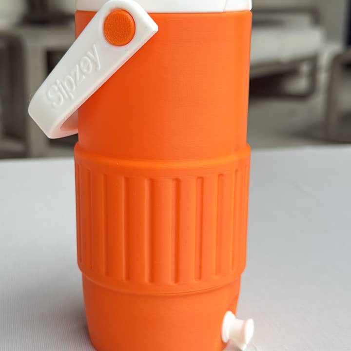 Retro Jug Cooler Can Holder (Skinny Cans)