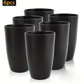 6pcs Unbreakable PP Cups, Drinking Glasses, Durable and Stackable for Coffee, Juice, and Water. Lightweight — view 1