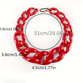 1pc Fashion Minimalist Chain Necklace Accessories for Women Daily Wear Christmas, New Year, Valentine'S Day Gift Jewelry
