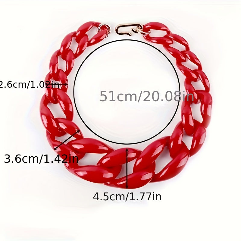 1pc Fashion Minimalist Chain Necklace Accessories for Women Daily Wear Christmas, New Year, Valentine'S Day Gift Jewelry