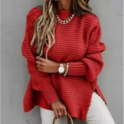 2026 Autumn/Winter Loose Oversized Lazy Style Long Sleeve Pullover Sweater Women&Apos;S Cold Protection Warm — view 4