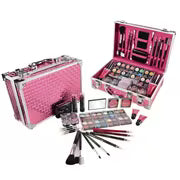 56pcs Professional Makeup Set | Includes Eyeshadows, Lipsticks, Blushes, Lip Glosses, Eyebrow Pencils, Glitter — view 2