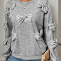 Women'S Crew Neck Long Sleeve Sweatshirt