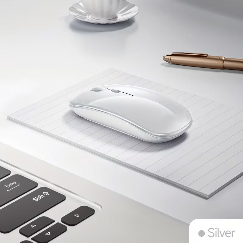 Wireless Bluetooth Mouse for iPad/MacBook Pro/Air/Laptop/PC: Rechargeable, Silent, Portable Ultra-thin — view 15