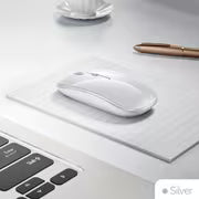 Wireless Bluetooth Mouse for iPad/MacBook Pro/Air/Laptop/PC: Rechargeable, Silent, Portable Ultra-thin — view 10