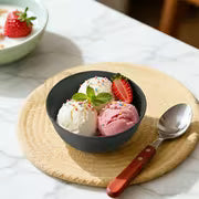 4pcs Plastic Bowl Set Is Shatterproof and Durable, Suitable for Microwave and Dishwasher, Features an Oval — view 2