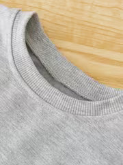Girl's Bow Print Sweet Casual Versatile Spring/Autumn Sweatshirt — view 4
