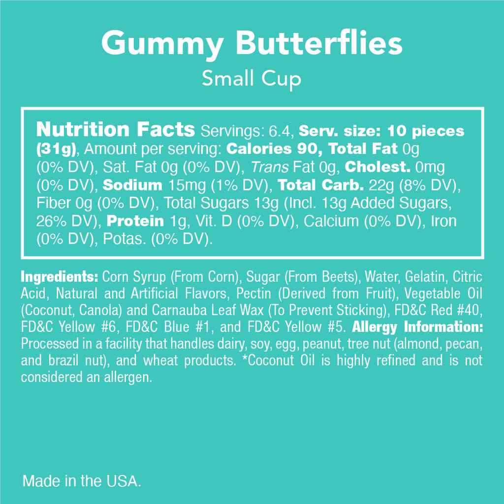 Gummy Butterflies