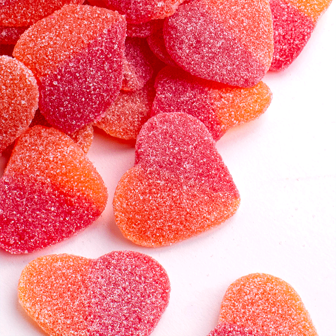 Peach Hearts