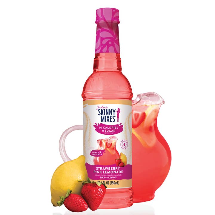 Sugar Free Strawberry Pink Lemonade Concentrate — view 2