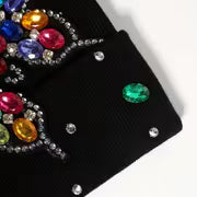 A Two-Piece Set Featuring Rhinestone Butterflies And Stars, Perfect for Women'S Outdoor Activities in Autumn And — view 6
