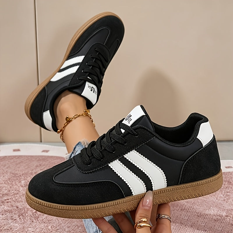 Fashionable Trendy Women's Casual Sneakers, Low-top Large Size Sneakers That Are Comfortable for Long-term Wear, Versatile for Campus, Dates, and Outdoor Hiking, Suitable for All Seasons, with Comfortable Soft Soles, Women Shoes