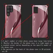 The Undertow | Wavy Texture Phone Case for Samsung Galaxy S22–S26, Six Colourways