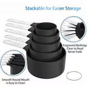 No import chargesLocal warehouse - Fastest delivery: 2 BUSINESS DAYS10 Pack Measuring Cups & Spoons Set — view 5