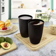6pcs Unbreakable PP Cups, Drinking Glasses, Durable and Stackable for Coffee, Juice, and Water. Lightweight — view 3
