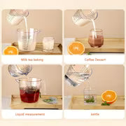 Fastest delivery: 5 BUSINESS DAYSClear 300ml Plastic Measuring Cup, Graduated Kitchen Measure Jug with Handle — view 7