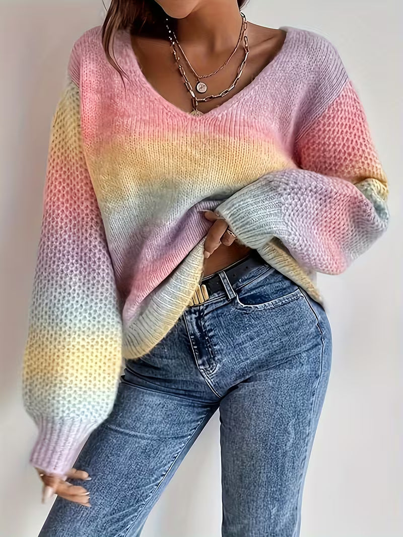 Women's Thermal Pullover Turtleneck Long Sleeve Sweater Solid Color Warm Pullover — view 7