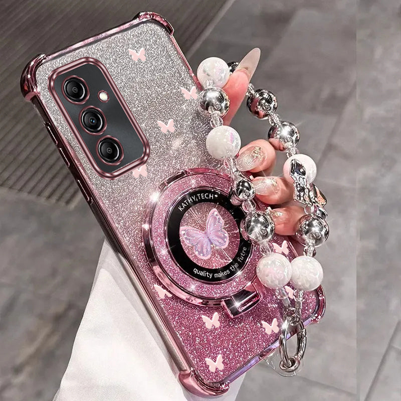 Carry It Like a Clutch | Pearl Butterfly Case, Samsung Galaxy A35 — view 14 of 15