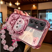 Phone Case - Elegant Pvccrystal Starburst Lanyard Phone Holder Case for Compatible with Samsung Galaxy A15 A17 — view 13