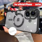 The Invisible Armour | Clear Plated Phone Case with Magnetic Wireless Charging, iPhone 11–17