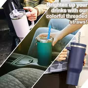 Fastest delivery: 5 BUSINESS DAYS6/10pcs/Set 12-Inch Reusable Straws, Suitable for Stanley Cups - Durable — view 9