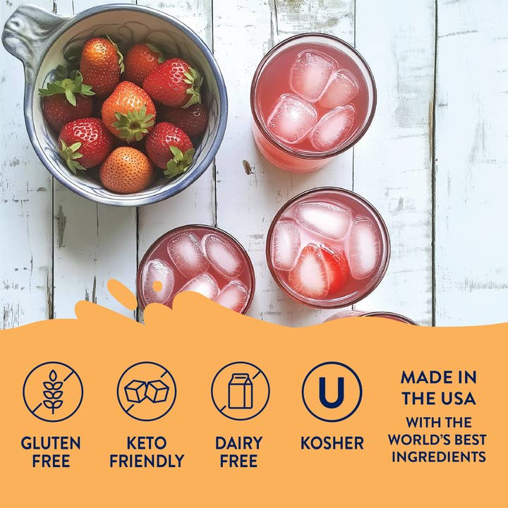 Sugar Free Strawberry Pink Lemonade Concentrate — view 4