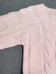 [V-Neck Twisted Rope] European and American Women's Autumn and Winter Sweater Solid Color V-neck Twisted Rope Top — view 4