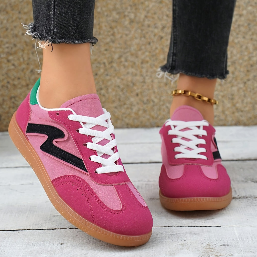 Sneakers, Women's Mules Sports Outdoor Shoes Women's Skateboard Shoes Casual Shoes Lightweight Fashionable Versatile Shoes Travel Daily Wearing Suitable for Four Seasons