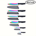 Mccook 6pcs/Set TEA37 Non-Stick Coated High Carbon