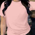 Solid Color Women's Short Sleeve T-Shirt