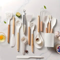 15pcs Silicone Utensil Set - Non-Stick Cooking Utensils