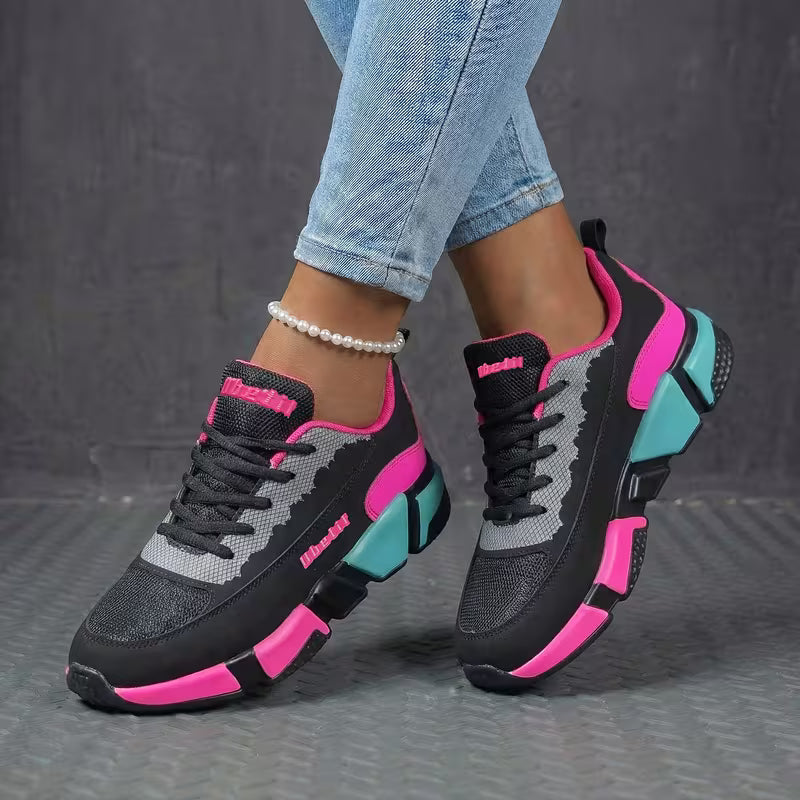Women's New Trendy Thick Soled Dad Shoes Available In Multiple Colors, Anti Slip, Wear-resistant, Breathable — view 17