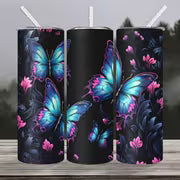 20oz Stainless Steel Water Bottle with Straw and Lid, Hand Wash Only, Lightweight, PVC Free, Round Shape — view 1